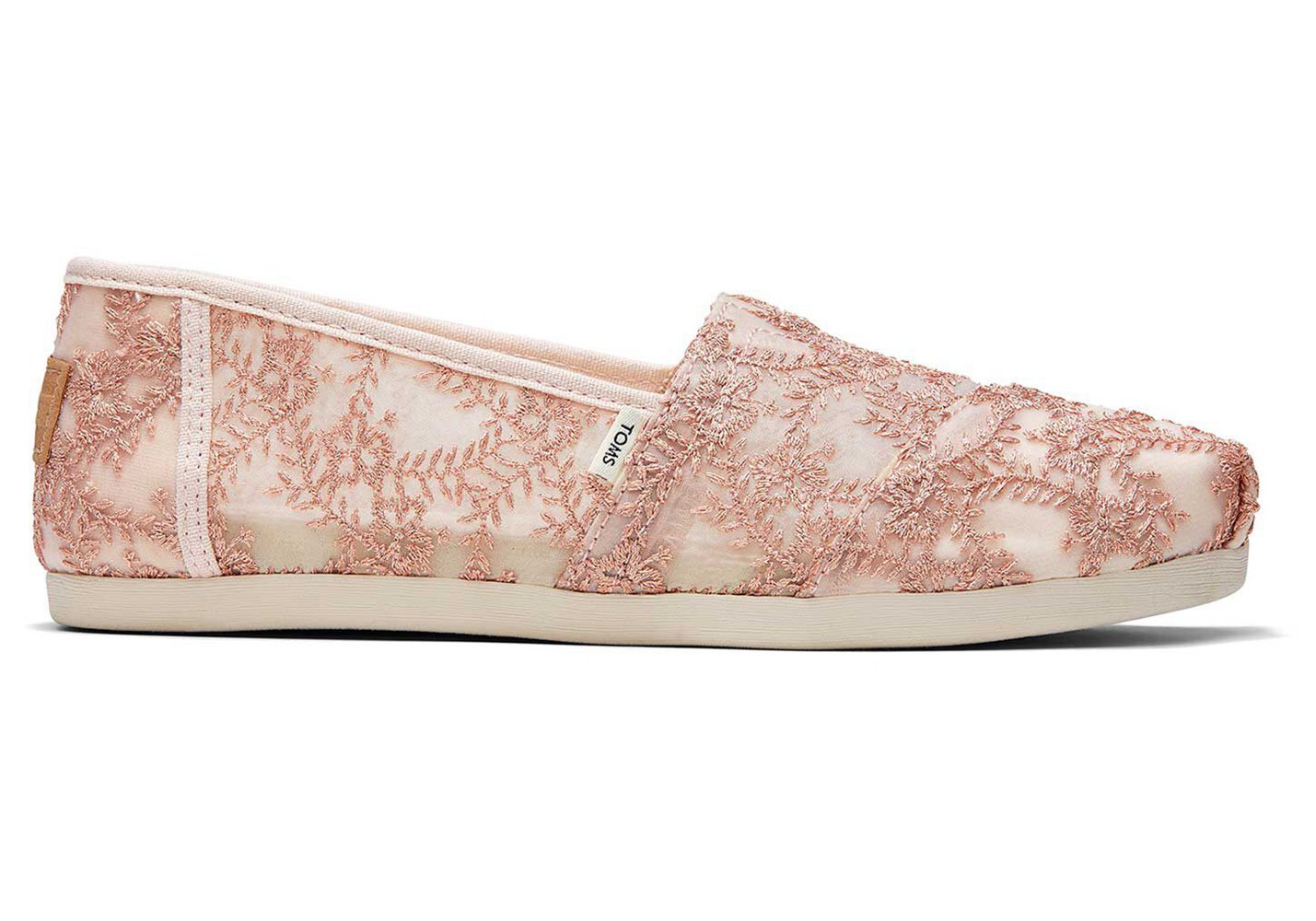 Toms Espadryle Damskie Złote - Alpargata Lace - 68AXCDVOK